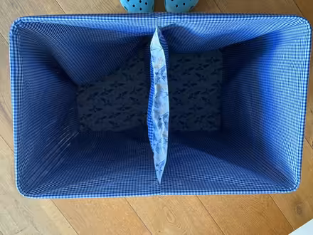 Photo of free Laundry basket with partition (W8, Kensington) #2