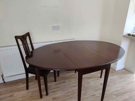 Photo of free Dining table , gate leg (Churchtown area) #4