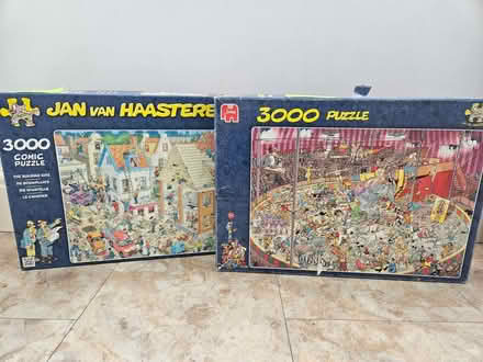 Photo of free Two 3000-piece Jigsaws (incomplete) (Edmonton N21) #1