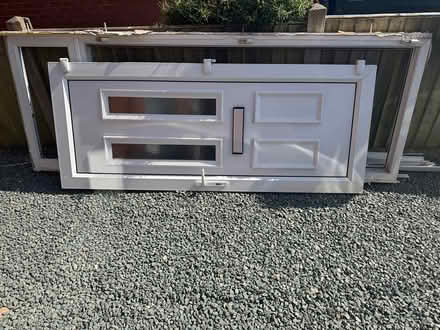 Photo of free UPVC door and frame (Chirk Bank) #1