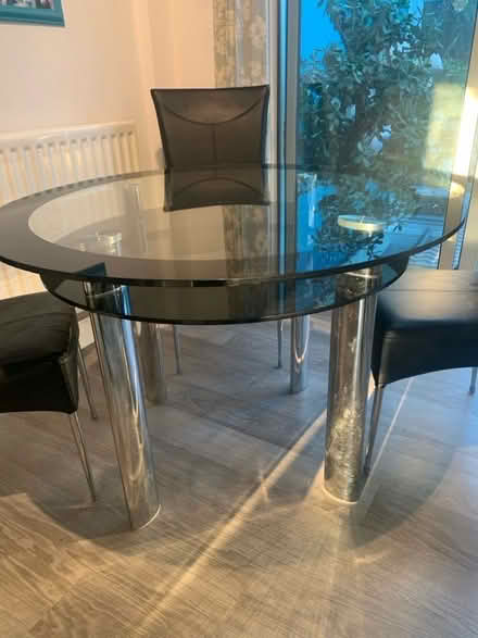 Photo of free Glass Topped Table (GU52) #1