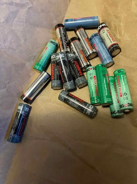 Photo of free Old Rechargeable AA batteries (Finsbury Park N4) #1