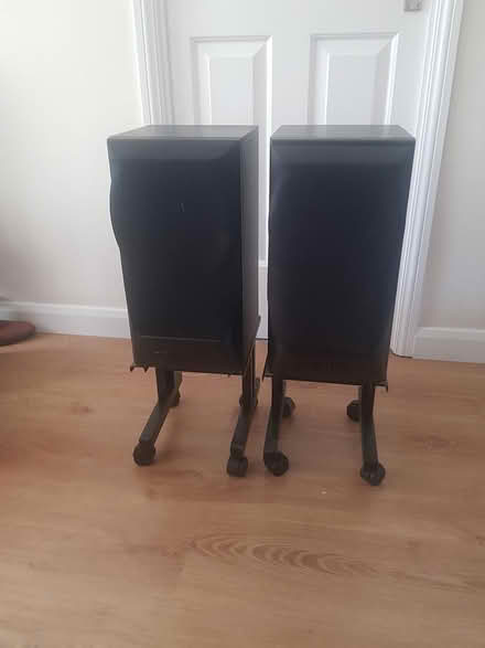 Photo of free Speakers and stands (Aldershot GU11) #1
