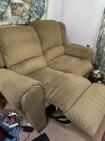 Photo of free reclining loveseat (West side of Ypsi.) #2