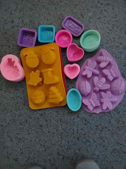 Photo of free Silicone molds used for soap making (Little Neston CH64) #1