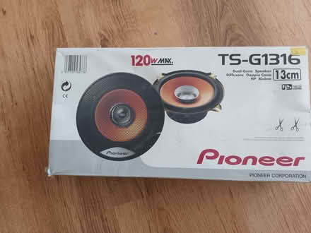 Photo of free Pair of Pioneer Car Speakers (Bare LA4) #1