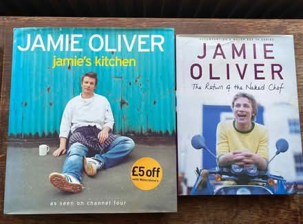 Photo of free Jamie Oliver cookbooks (Selly Oak) #1