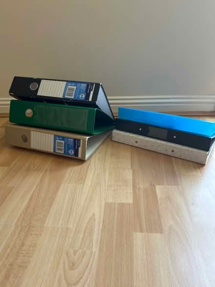 Photo of free Lever arch files and folders (Dennistoun, G31) #1