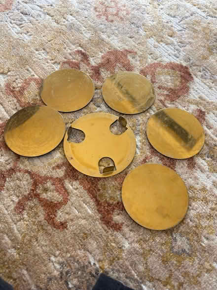 Photo of free Gold coasters (North Oakland) #2