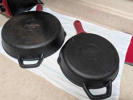 Photo of free 2 Tramontina Cast Iron skillets (Greenwood Village) #2