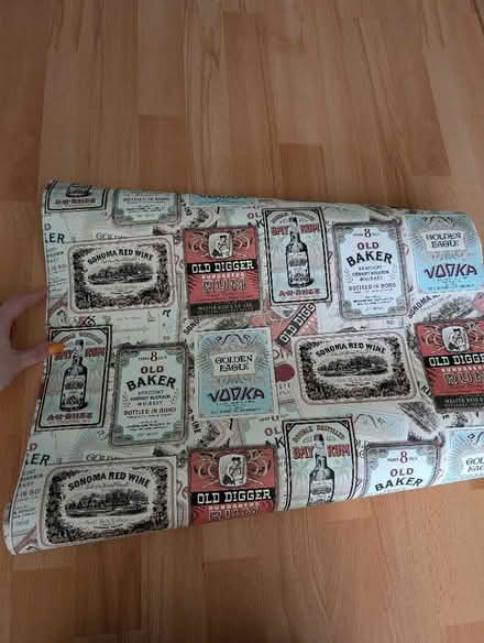 Photo of free roll of wallpaper bar alcohol print (City of Bristol BS4) #2