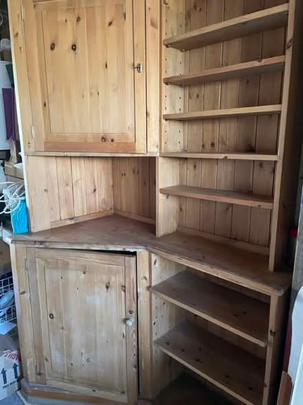Photo of free Tall corner cupboard (BR2) #1