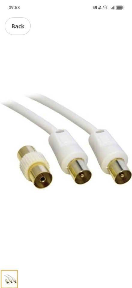 Photo of TV aerial CABLE (Sale M33) #1