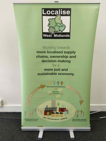 Photo of free Adjustable pull-up banner (Digbeth B5) #1