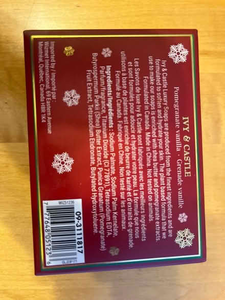 Photo of free Ivy & Castle Pomegranate Vanilla (South Keys) #2