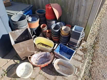 Photo of free Various garden pots and planters (Stanstead Abbotts SG12) #1
