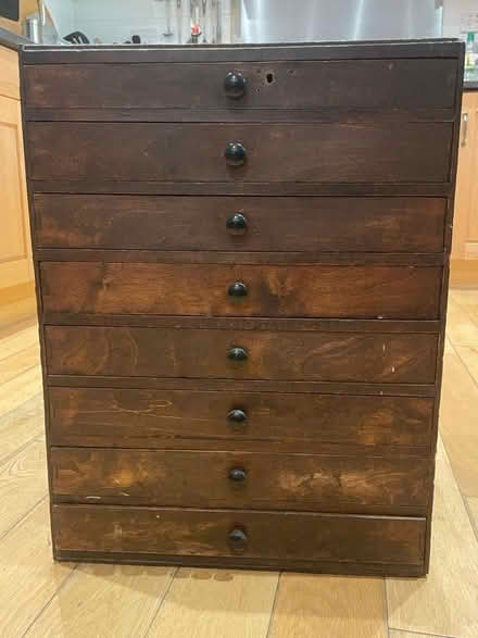 Photo of free Vintage wooden storage cabinet (Headington OX3) #1