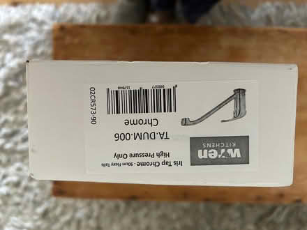 Photo of free Kitchen Tap Wren Iris Tap Chrome 90cm Flexi Tails (Garsington OX44) #1