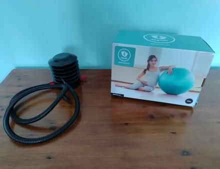 Photo of free Yoga/Baby ball with pump (Kinson Village Green Stocks BH10) #1