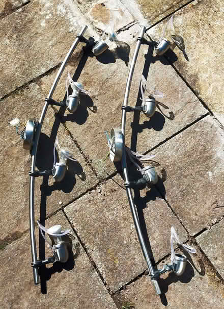 Photo of free Ceiling light fittings with 4 lights each (Orton CA10) #1