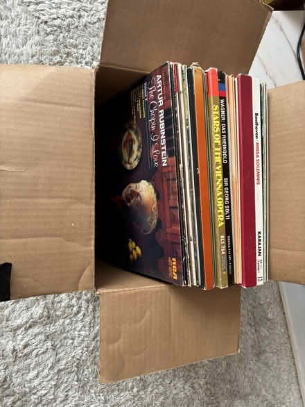 Photo of free Pile of vinyl LPs (classical) (Blackbrook WA2) #3