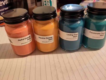Photo of free 4 Yes Colours Paint Samples (Weston Rhyn SY10) #1