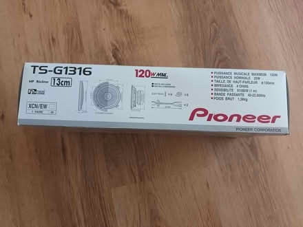 Photo of free Pair of Pioneer Car Speakers (Bare LA4) #4