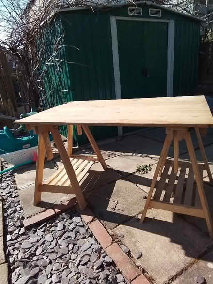Photo of free Trestle table (Eccleshill BD2) #1