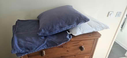 Photo of free 3 cushions and 5 cushion covers (Tower Hill/Shadwell) #1