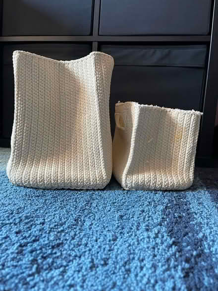 Photo of free IKEA Soft Storage Baskets (New Brighton CH45) #3