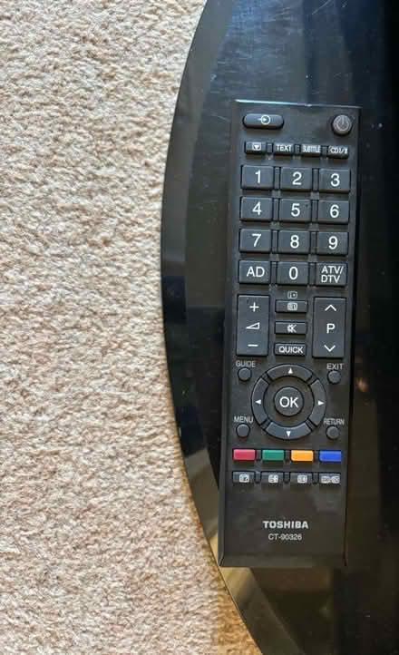 Photo of free Toshiba TV and remote control (Little Kingshill HP16) #3