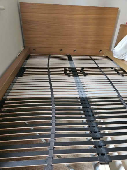 Photo of free Malm double bedframe (Wheatley OX33) #2