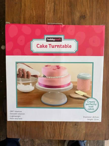 Photo of free Cake Turntable (RG31 6RL) #1
