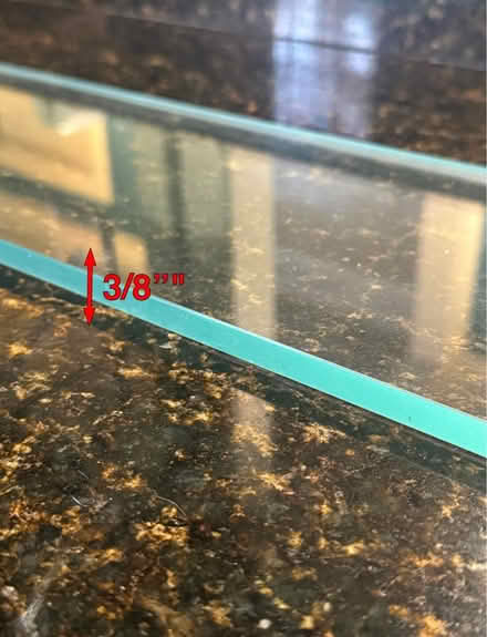 Photo of free (3) Thick glass shelves (SR 54 & 41 (Lutz/LOL area)) #2