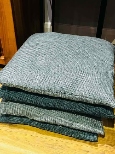 Photo of free Teal cushions (West Malling) #2