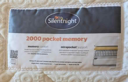 Photo of free King Size Silent Night Mattress (Sidemoor B61) #2