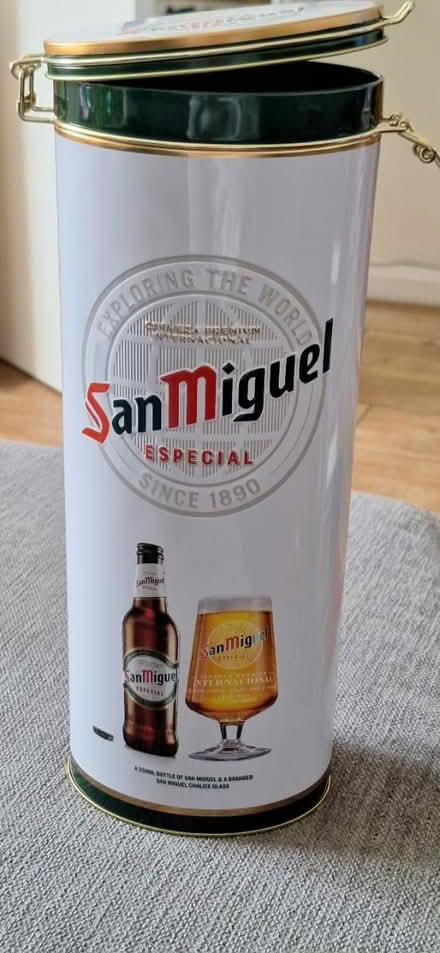 Photo of free San Miguel Empty Tin (SG16) #1