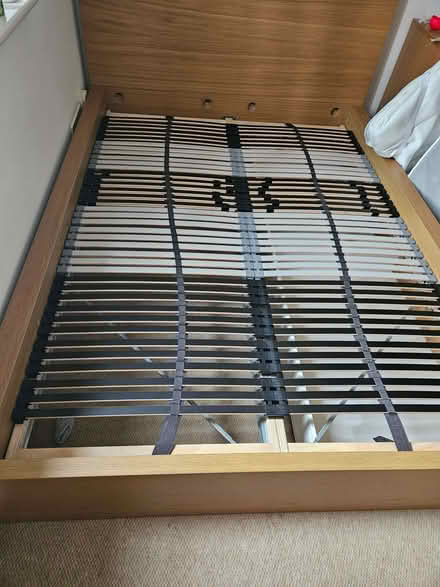 Photo of free Malm double bedframe (Wheatley OX33) #1