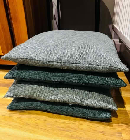 Photo of free Teal cushions (West Malling) #1