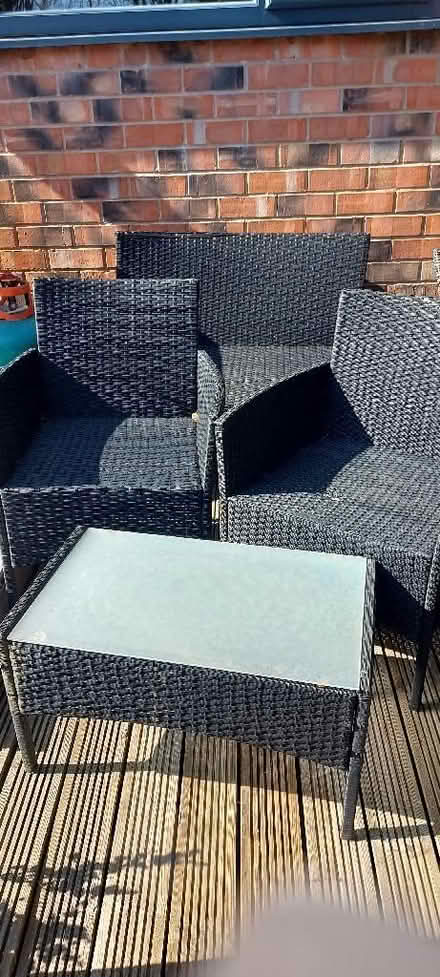 Photo of free Garden Chairs & Table (Bramhall SK12) #2