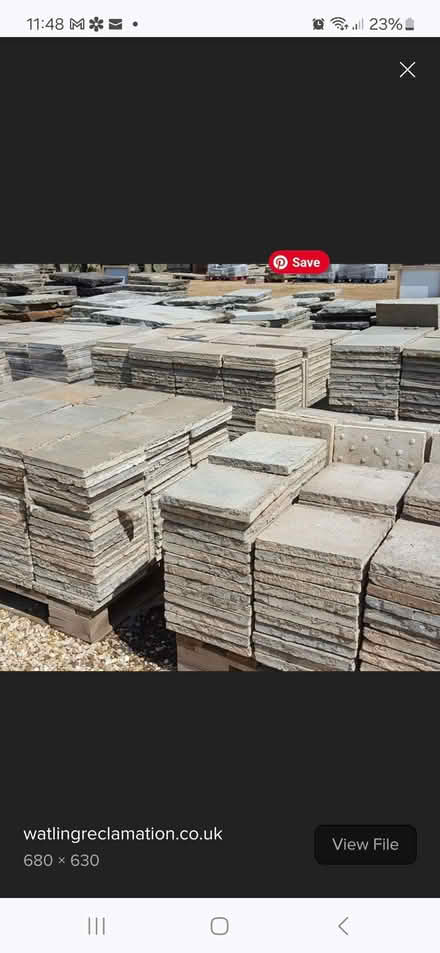Photo of Paving Slabs (Kentish Town NW5) #1