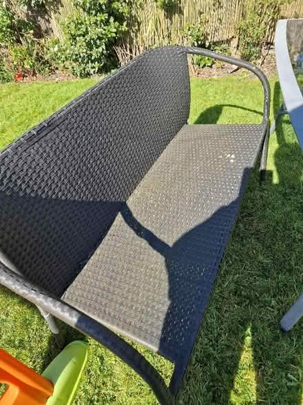Photo of free Resin Garden Bench (Thorpe Hesley S61) #1