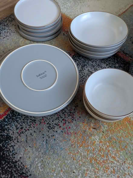 Photo of free Habitat crockery set. One missing dish (Wokingham RG41) #2