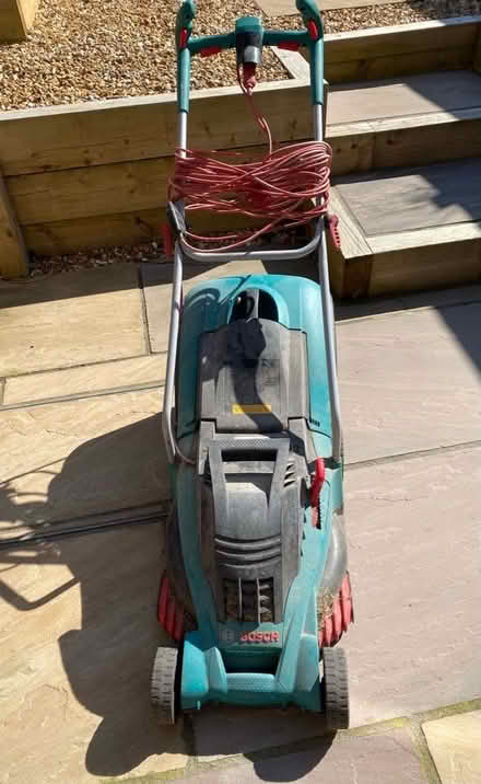 Photo of free Bosch Electric Collapsable Lawnmower (Reddish SK4) #2