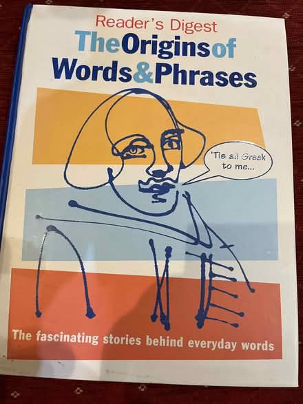 Photo of free Book - The Origins of Words & Phrases (Lindfield RH16) #1