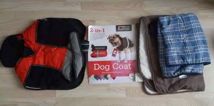 Photo of free Dog coat and two covers (Crookesmoor S6) #1