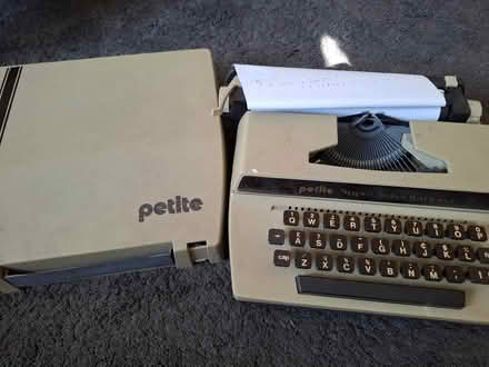 Photo of free Petite typewriter (Lowdham NG14) #1