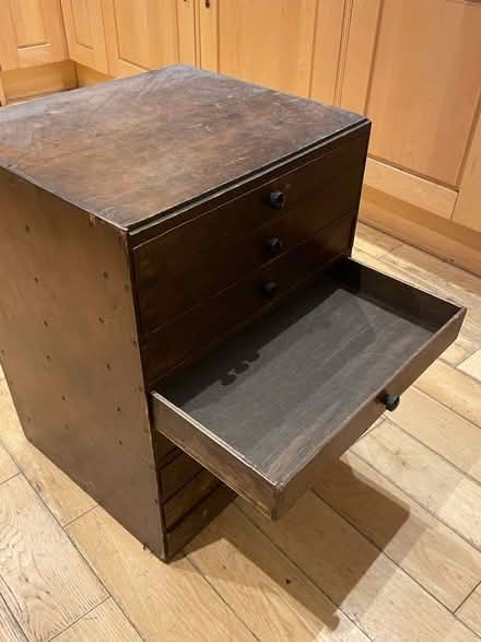 Photo of free Vintage wooden storage cabinet (Headington OX3) #3