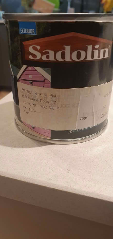 Photo of free Exterior Paint - 250ml (Raynes Park SW20) #2