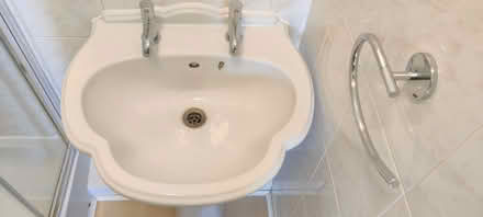 Photo of free Bathroom washbasin + taps (Great Denham MK40) #3